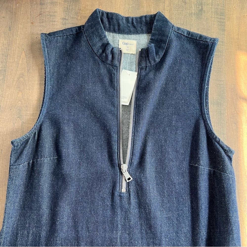 NWT Gap denim dress XS